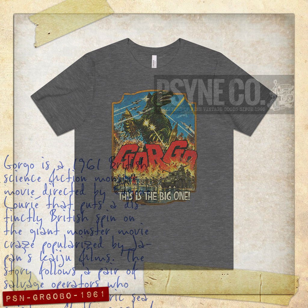 Gorgo 'The Big One' 1961 Vintage Men's T-Shirt