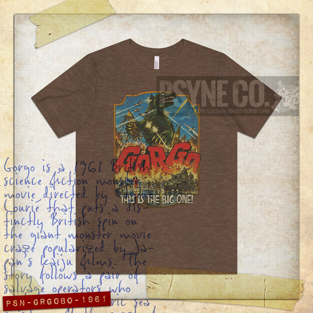 Gorgo 'The Big One' 1961 Vintage Men's T-Shirt