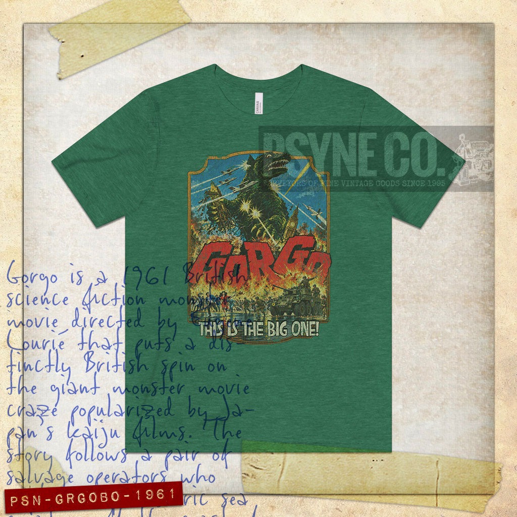 Gorgo 'The Big One' 1961 Vintage Men's T-Shirt