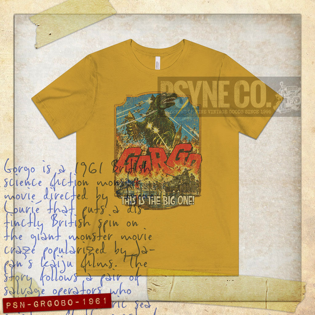 Gorgo 'The Big One' 1961 Vintage Men's T-Shirt