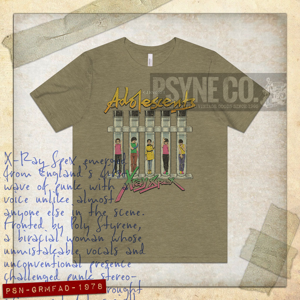 Germfree Adolescents 1978 Vintage Men's T-Shirt