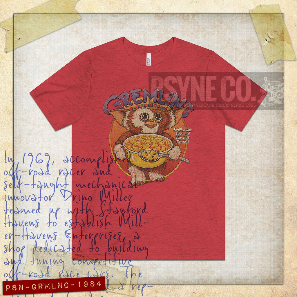 Gremlins Cereal 1984 Vintage Men's T-Shirt