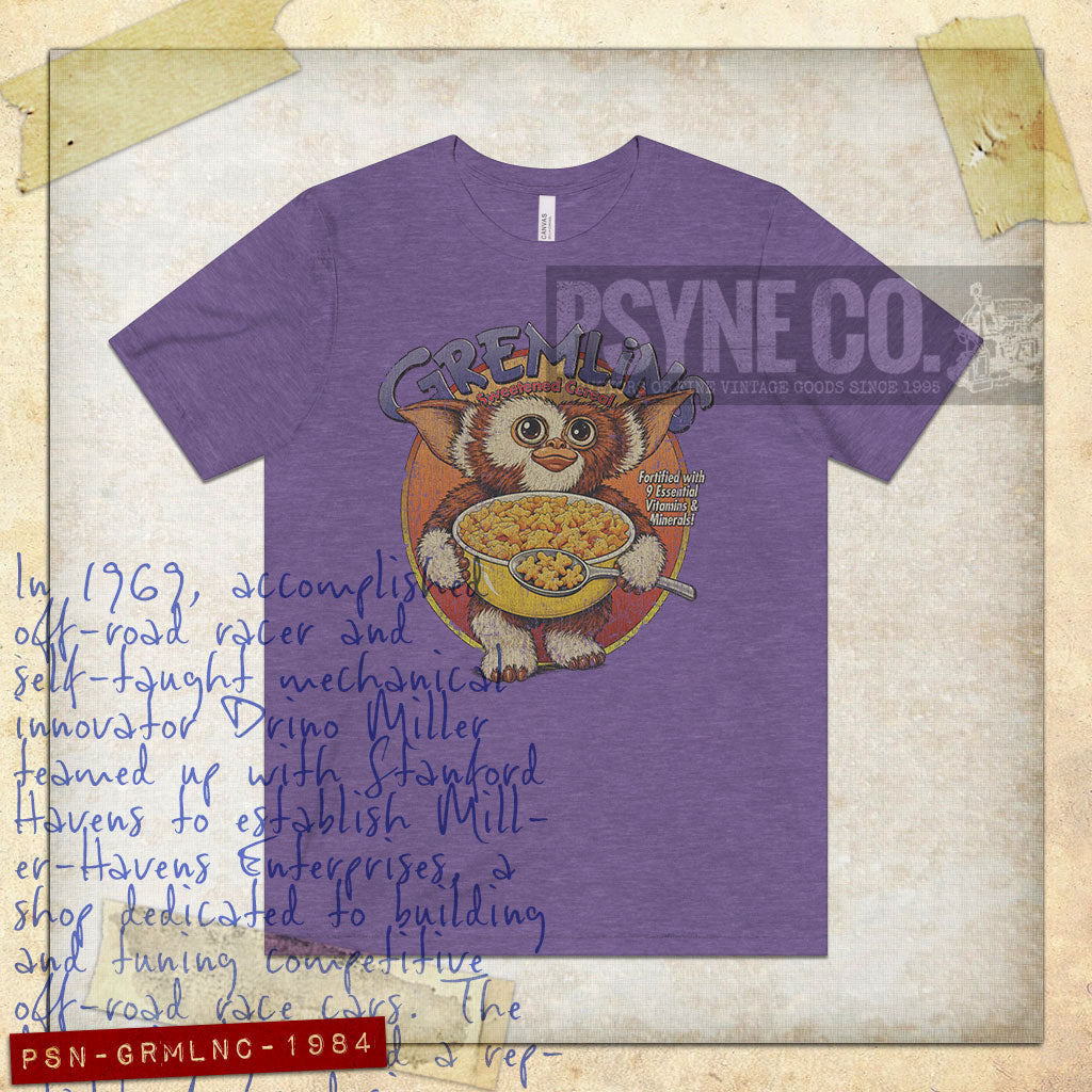 Gremlins Cereal 1984 Vintage Men's T-Shirt