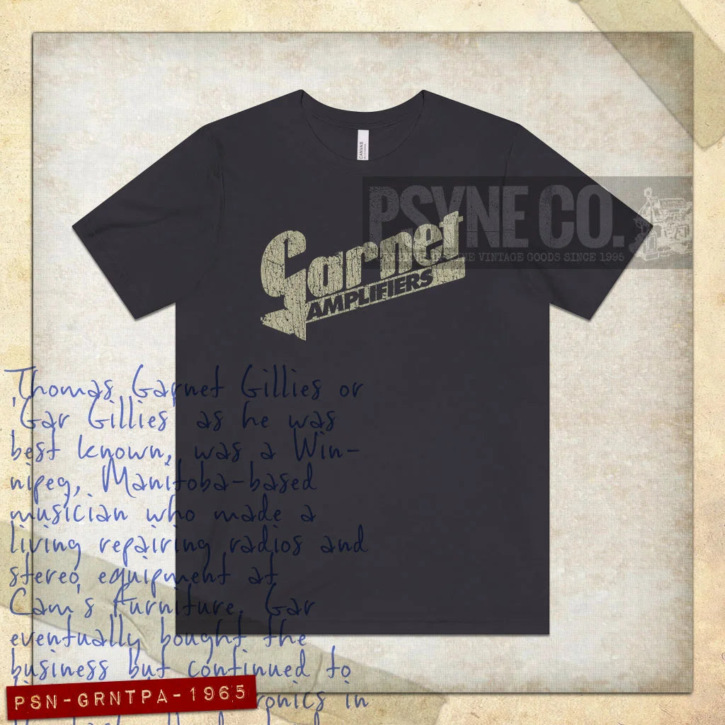 Garnet Amplifiers 1965 Vintage Men's T-Shirt