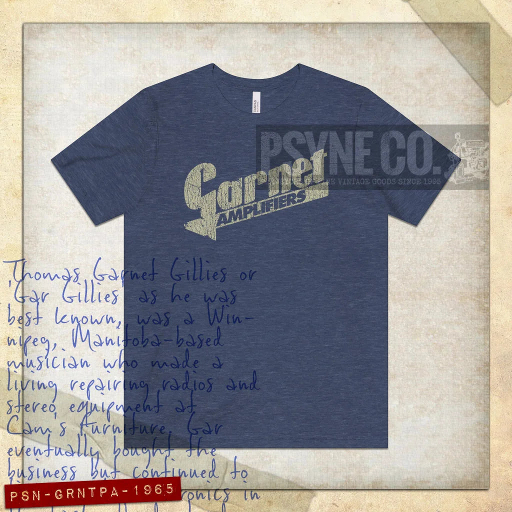 Garnet Amplifiers 1965 Vintage Men's T-Shirt
