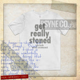 Get Really Stoned... Drink Wet Cement 1981 Vintage Men’s T-Shirt