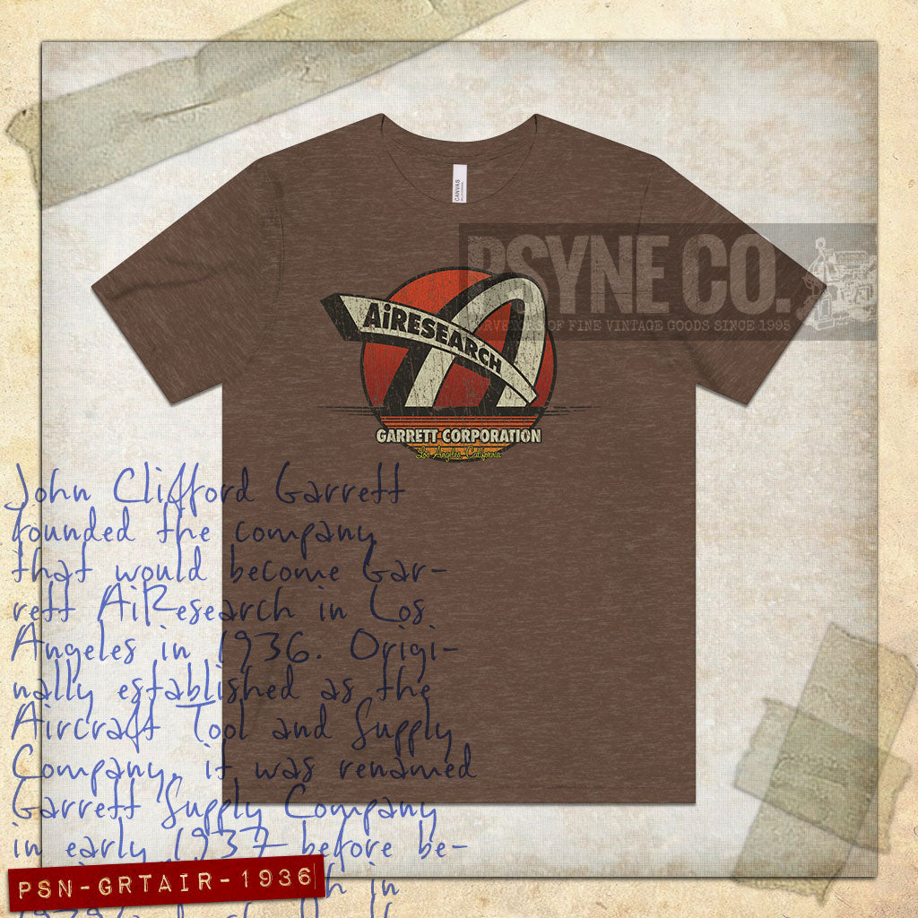Garrett AiResearch 1936 Vintage Men's T-Shirt