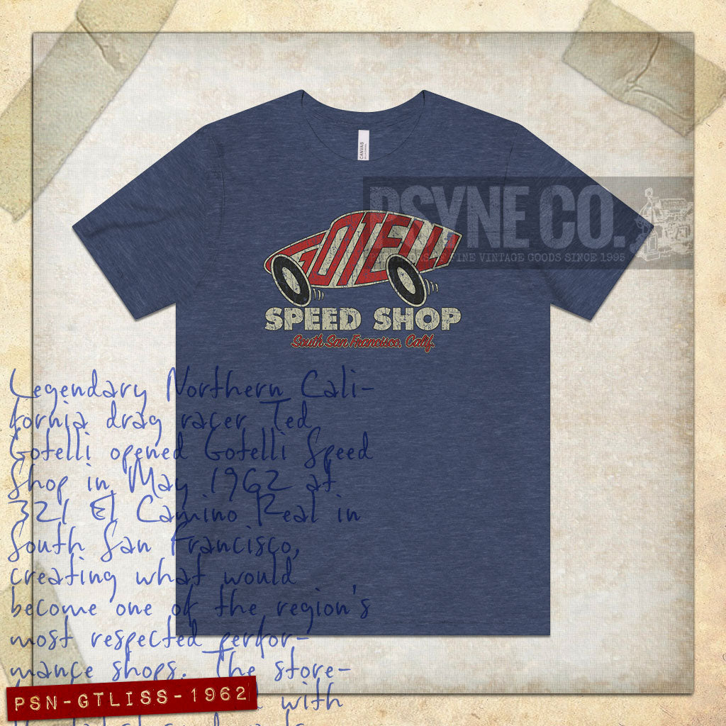 Gotelli Speed Shop 1962 Vintage Men's T-Shirt