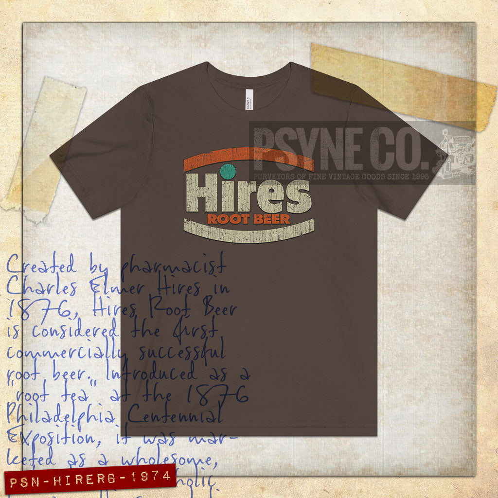 Hires Root Beer 1974 Vintage Men's T-Shirt