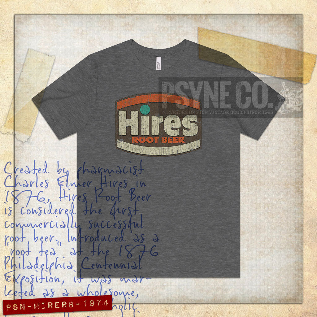 Hires Root Beer 1974 Vintage Men's T-Shirt