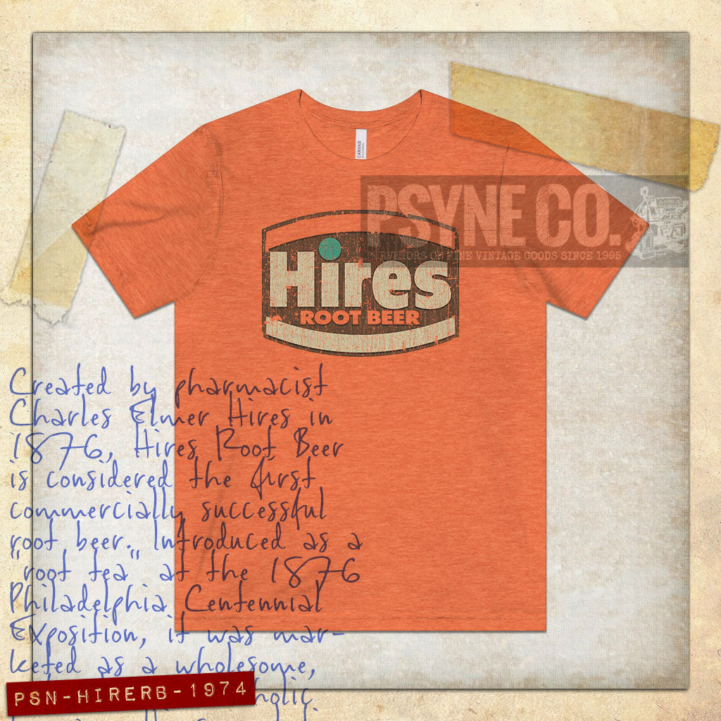 Hires Root Beer 1974 Vintage Men's T-Shirt