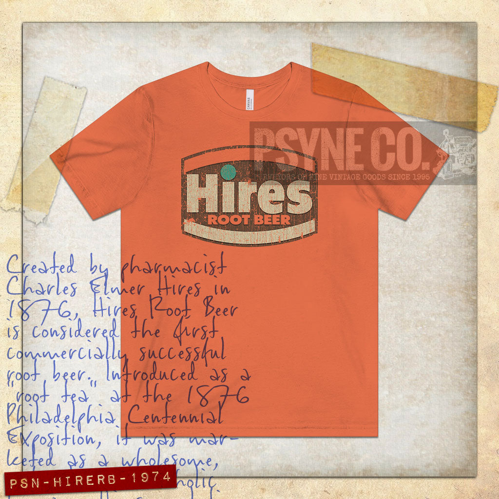 Hires Root Beer 1974 Vintage Men's T-Shirt