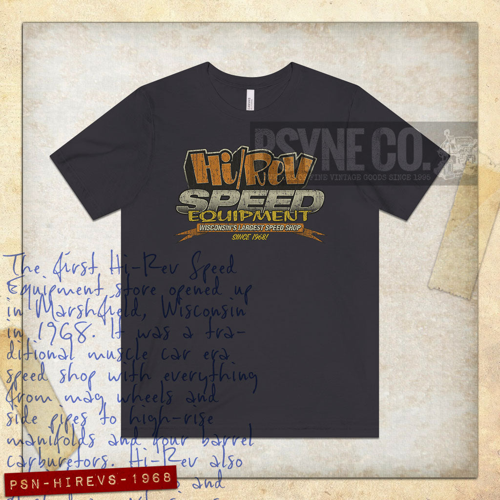 Hi-Rev Speed Equipment 1968 Vintage Men's T-Shirt