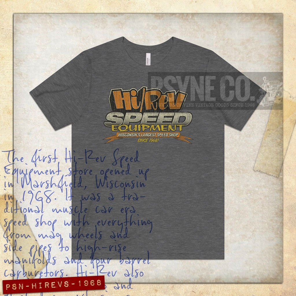 Hi-Rev Speed Equipment 1968 Vintage Men's T-Shirt