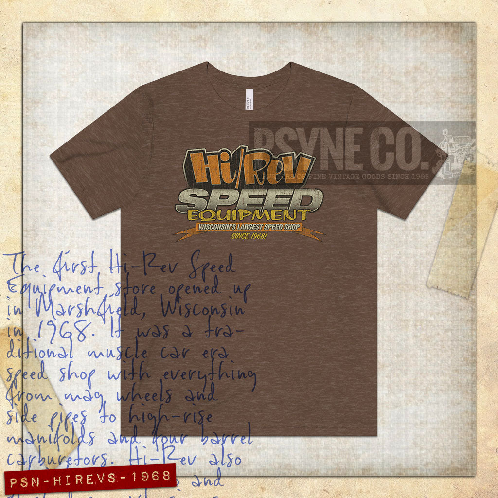 Hi-Rev Speed Equipment 1968 Vintage Men's T-Shirt