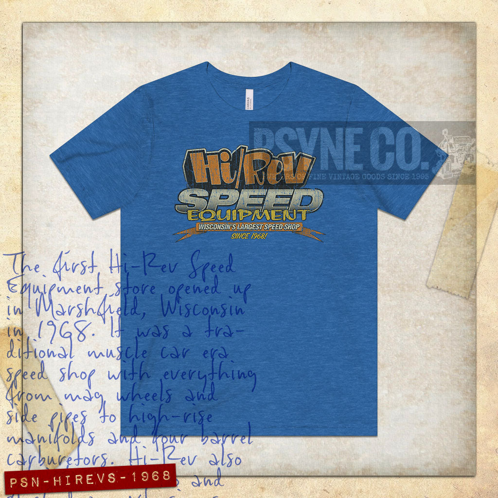 Hi-Rev Speed Equipment 1968 Vintage Men's T-Shirt