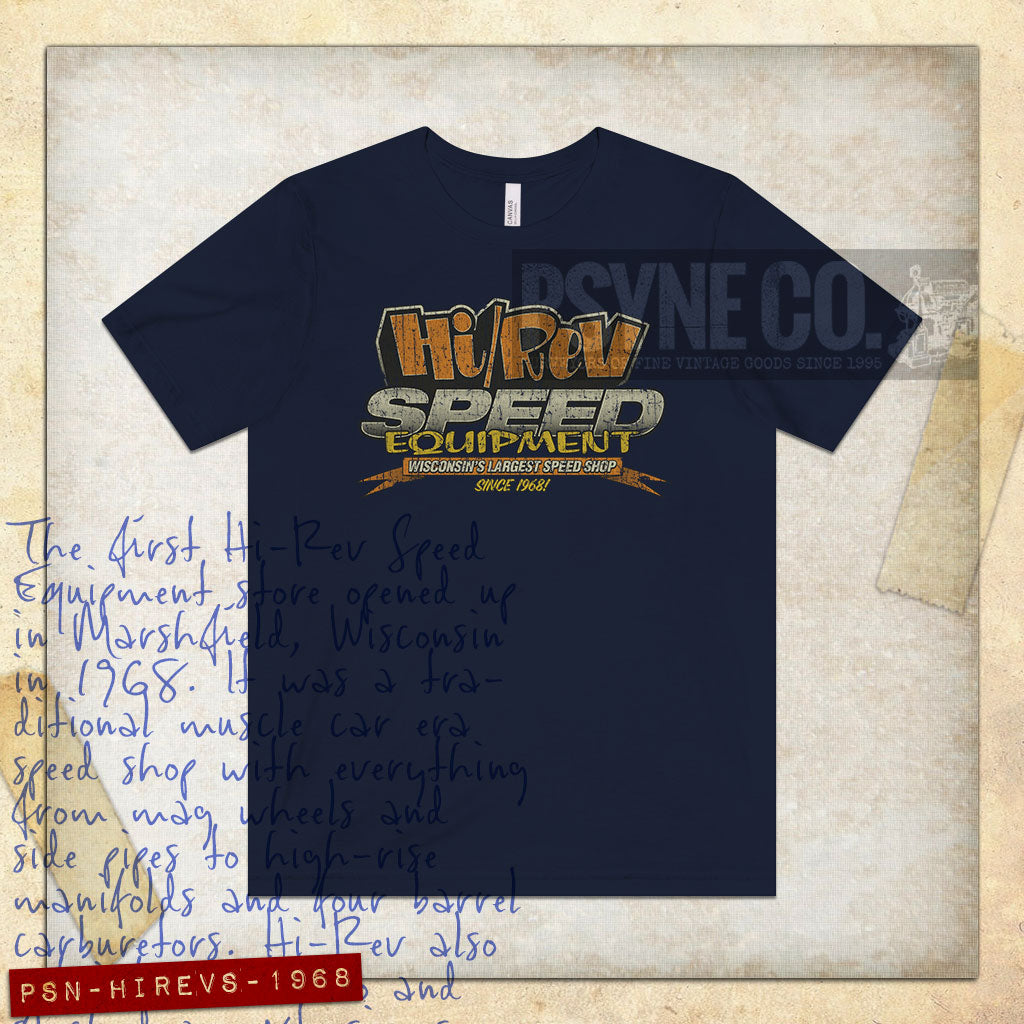 Hi-Rev Speed Equipment 1968 Vintage Men's T-Shirt