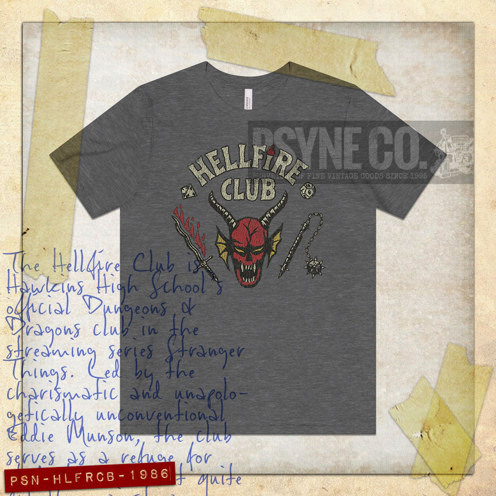 The Hellfire Club 1986 Vintage Men’s T-Shirt