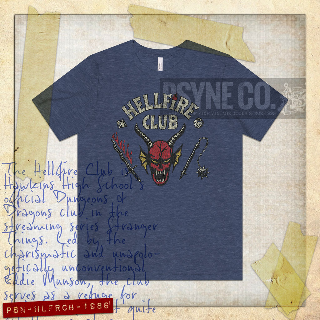 The Hellfire Club 1986 Vintage Men’s T-Shirt