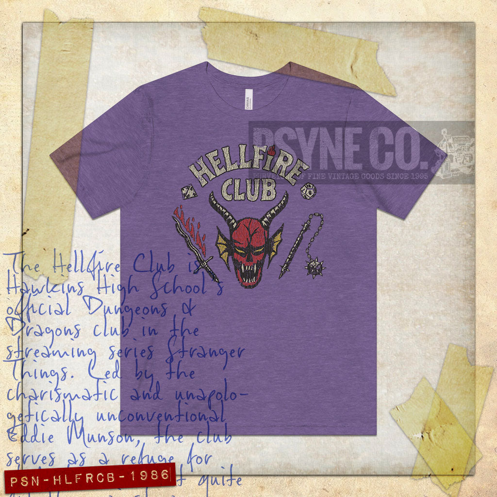 The Hellfire Club 1986 Vintage Men’s T-Shirt