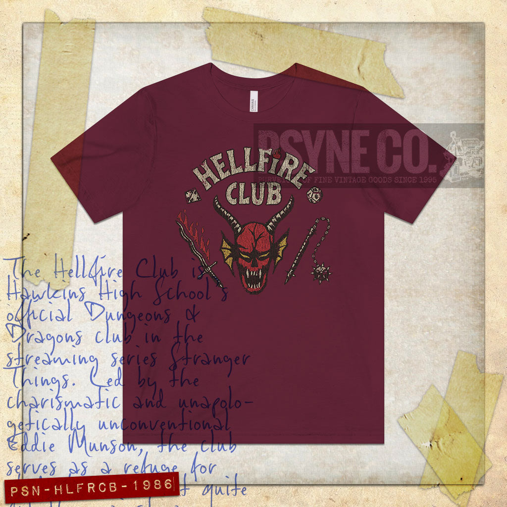 The Hellfire Club 1986 Vintage Men’s T-Shirt