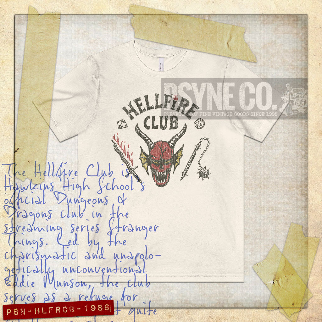 The Hellfire Club 1986 Vintage Men’s T-Shirt