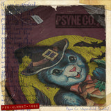 Halloween Kitten 1962 Vintage Men's T-Shirt