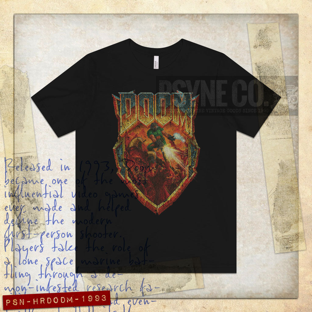 Hordes of Doom 1993 Vintage Men's T-Shirt