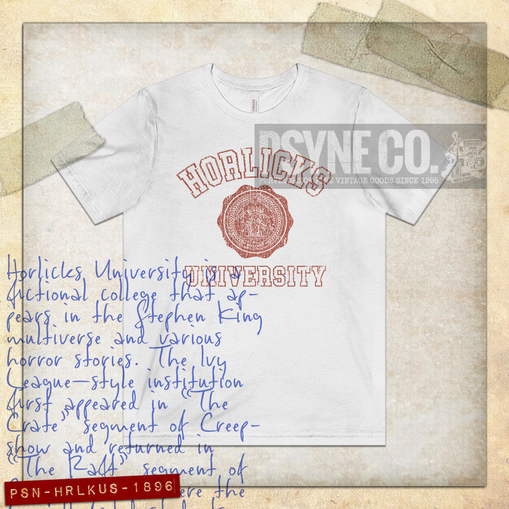 Horlicks University Seal 1896 Vintage Men's T-Shirt