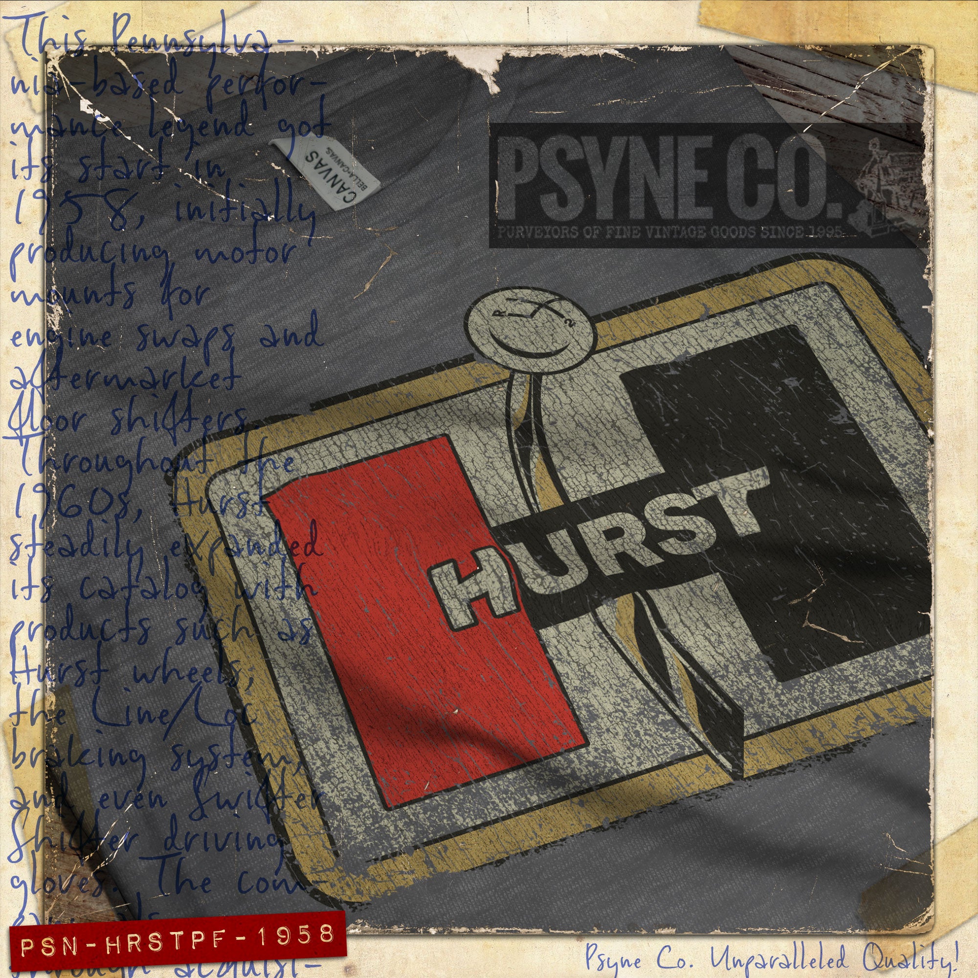 Hurst Performance 1958 Vintage Men's T-Shirt