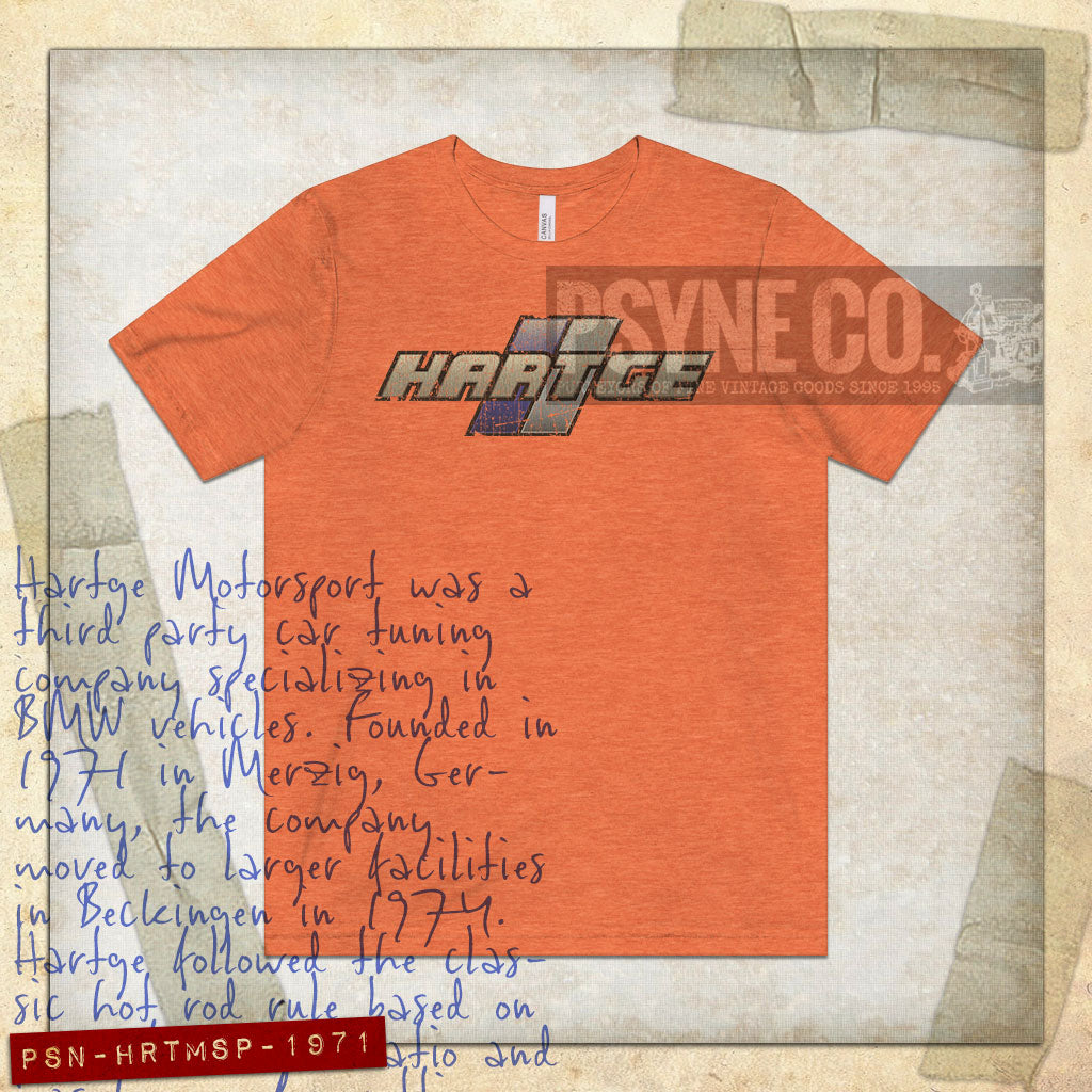 Hartge Motorsport 1971 Vintage Men's T-Shirt