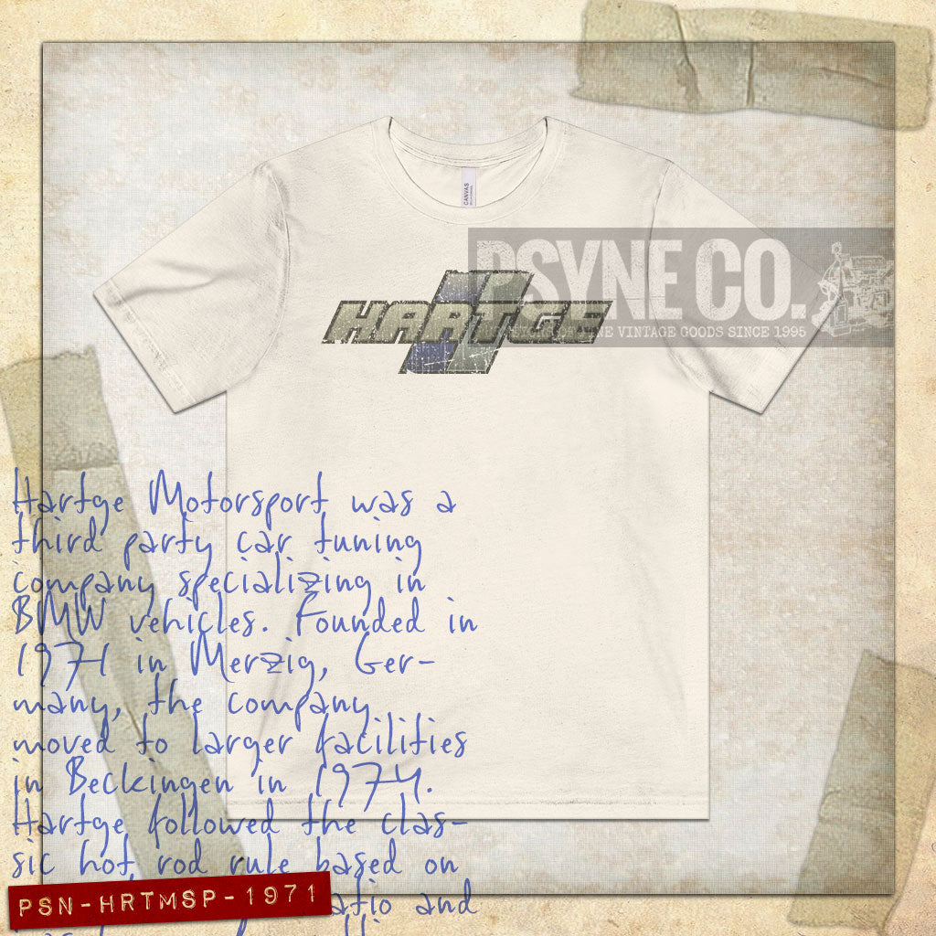 Hartge Motorsport 1971 Vintage Men's T-Shirt