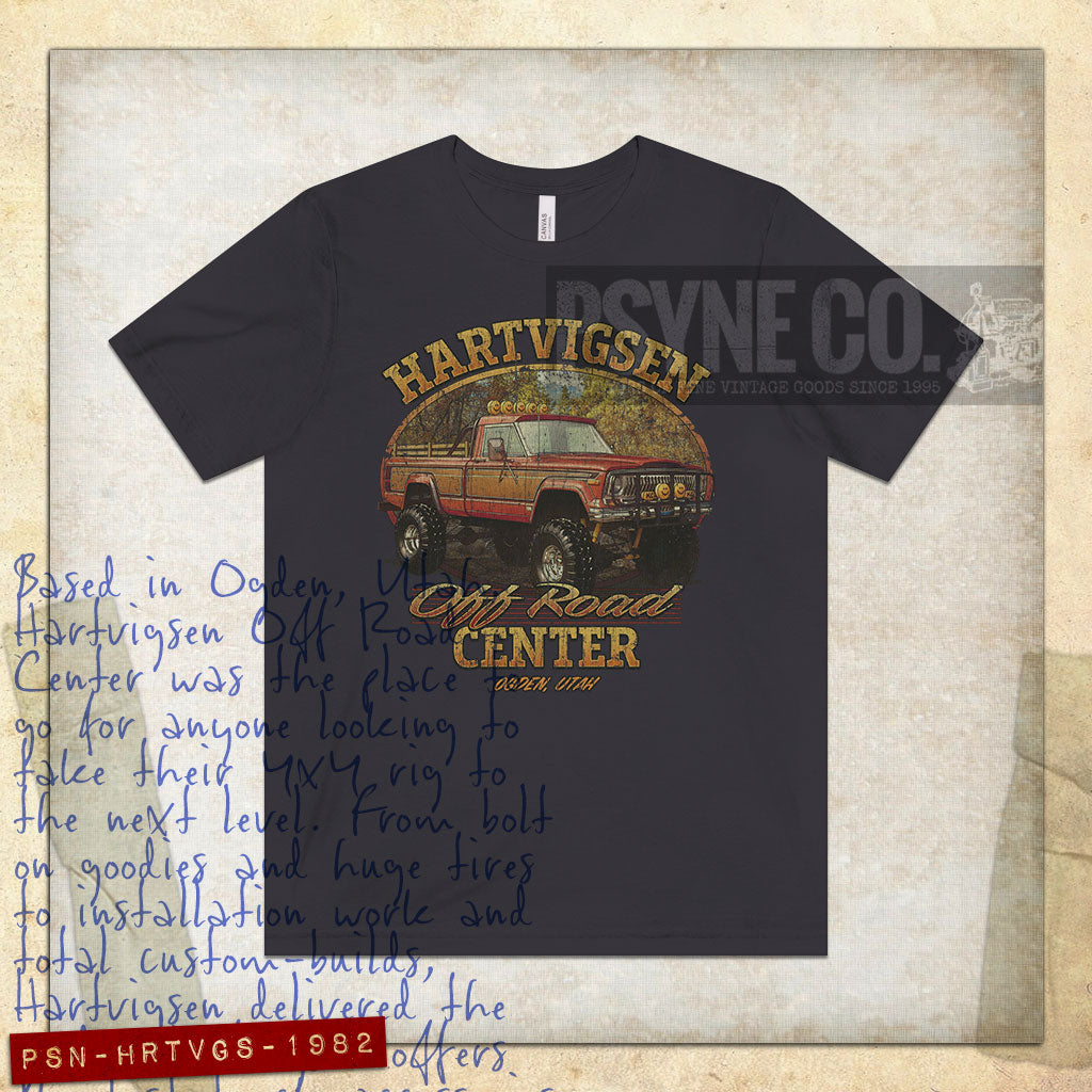 Hartvigsen Off Road Center 1982 Vintage Men's T-Shirt
