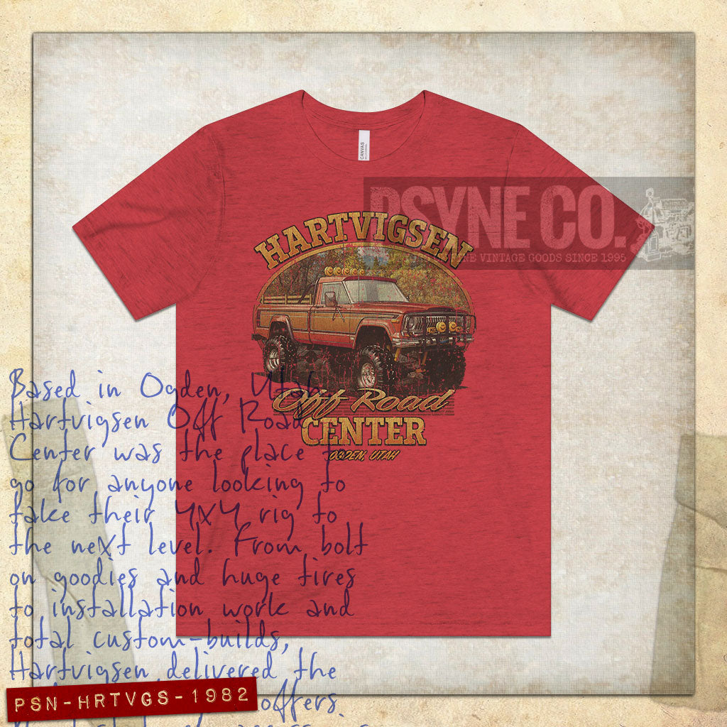 Hartvigsen Off Road Center 1982 Vintage Men's T-Shirt