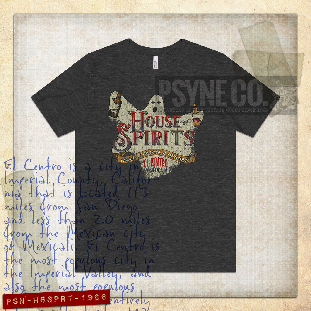 House of Spirits El Centro 1966 Vintage Men's T-Shirt