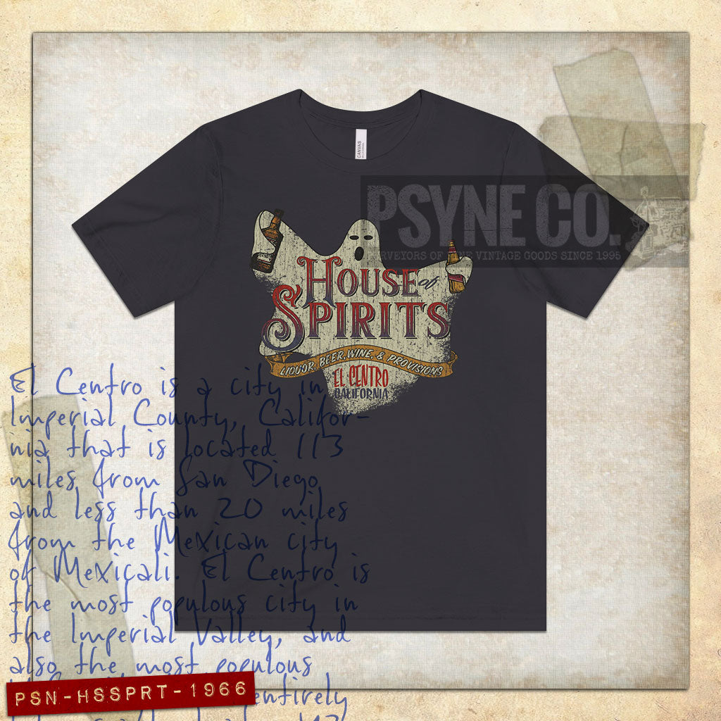 House of Spirits El Centro 1966 Vintage Men's T-Shirt