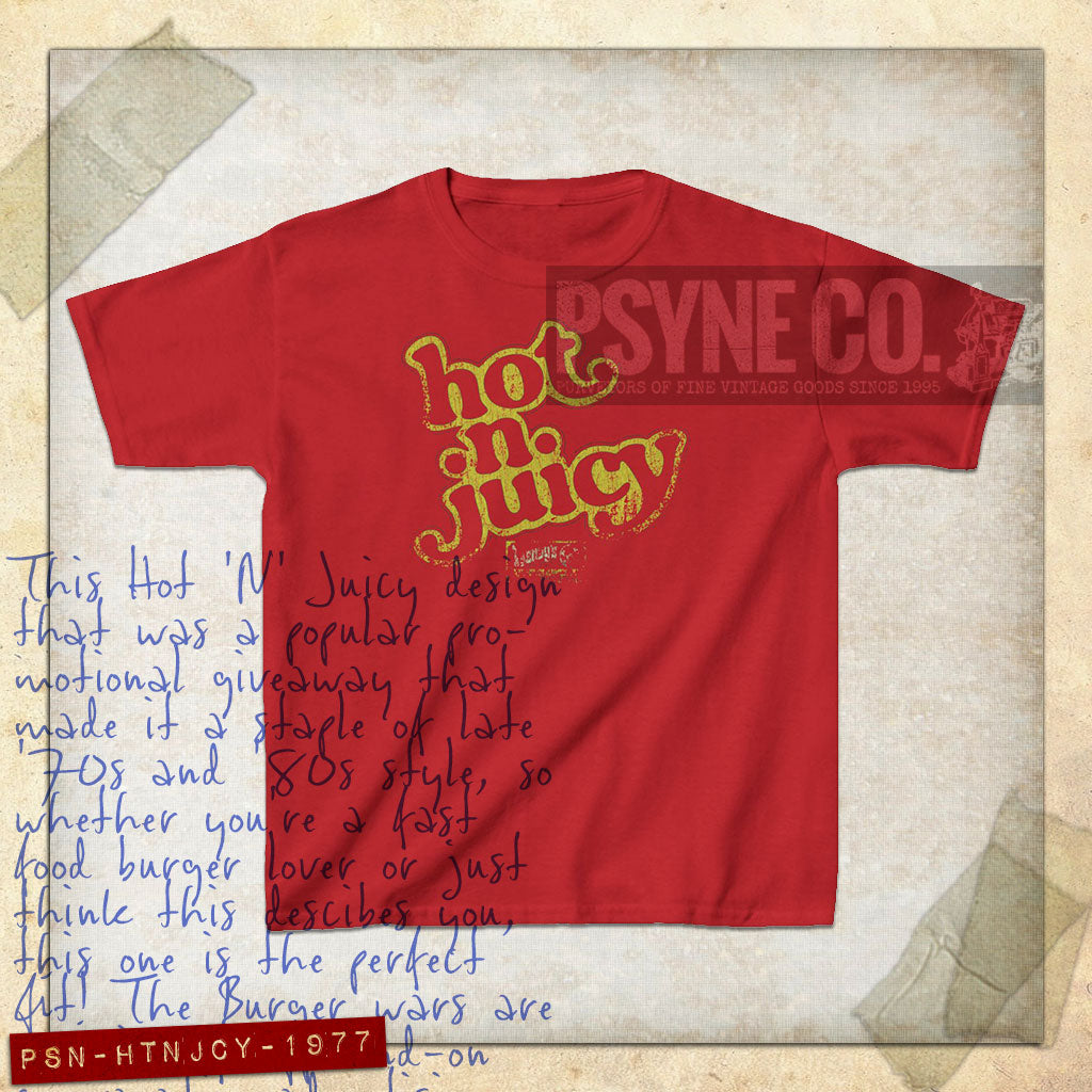 Hot 'N' Juicy 1977 Vintage Kid's T-Shirt