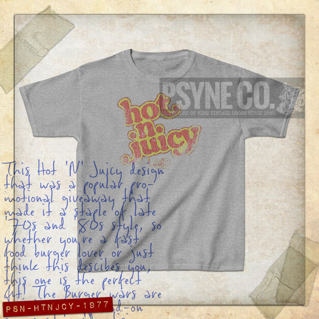 Hot 'N' Juicy 1977 Vintage Kid's T-Shirt