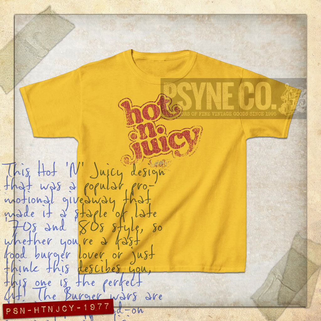 Hot 'N' Juicy 1977 Vintage Kid's T-Shirt