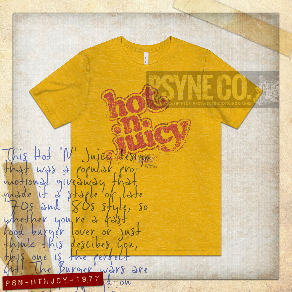 Hot 'N' Juicy 1977 Vintage Men's T-Shirt