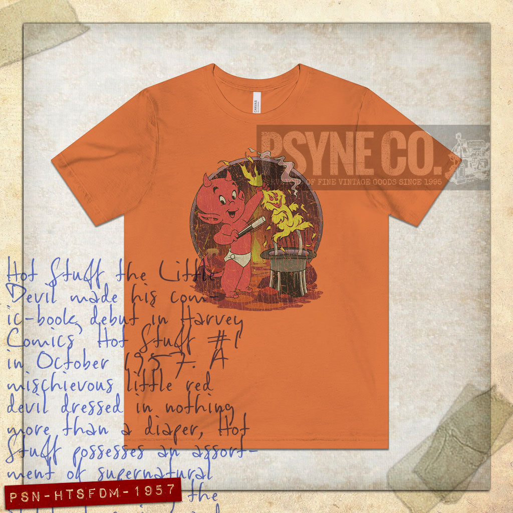 Hot Stuff Devil Magic 1957 Vintage Men's T-Shirt