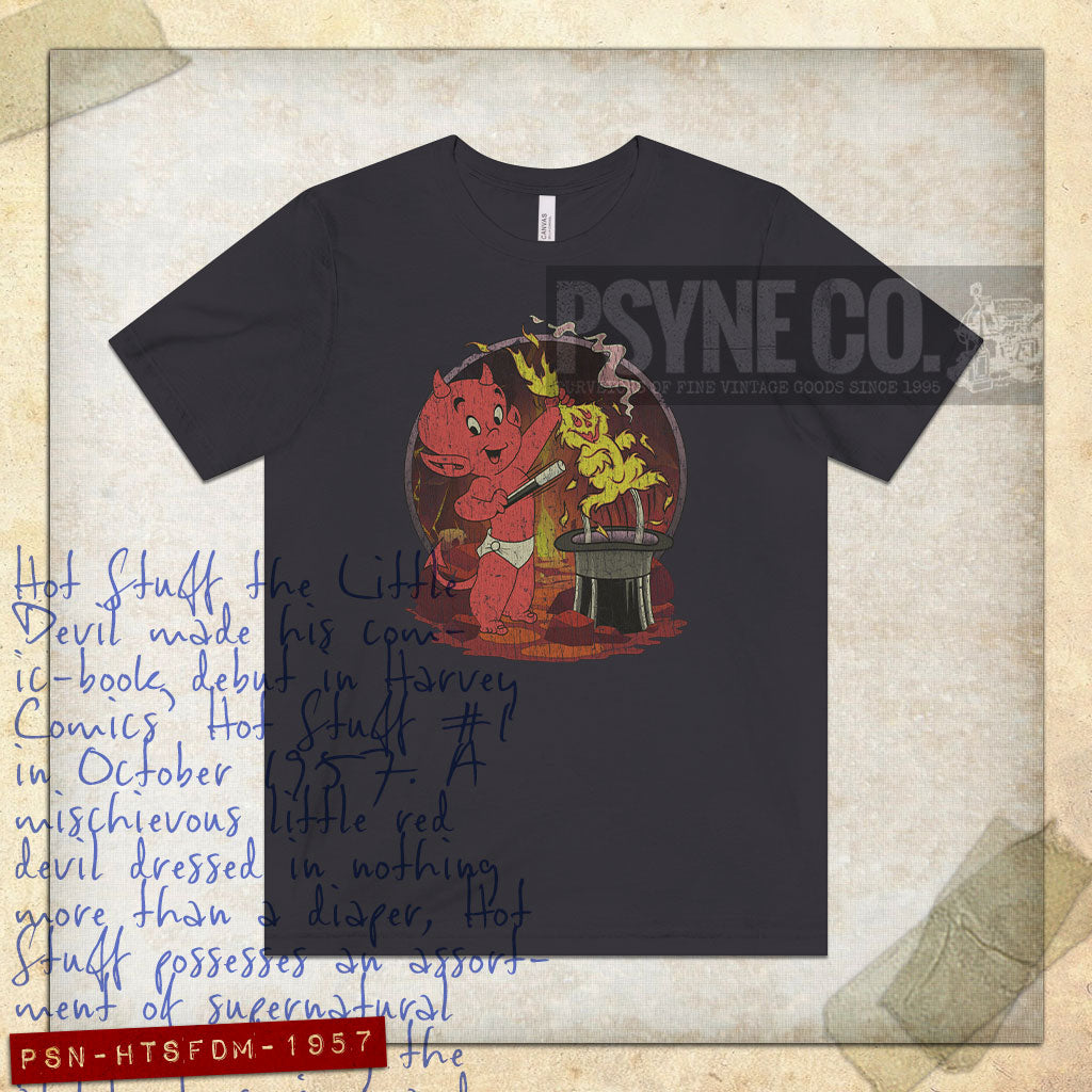 Hot Stuff Devil Magic 1957 Vintage Men's T-Shirt
