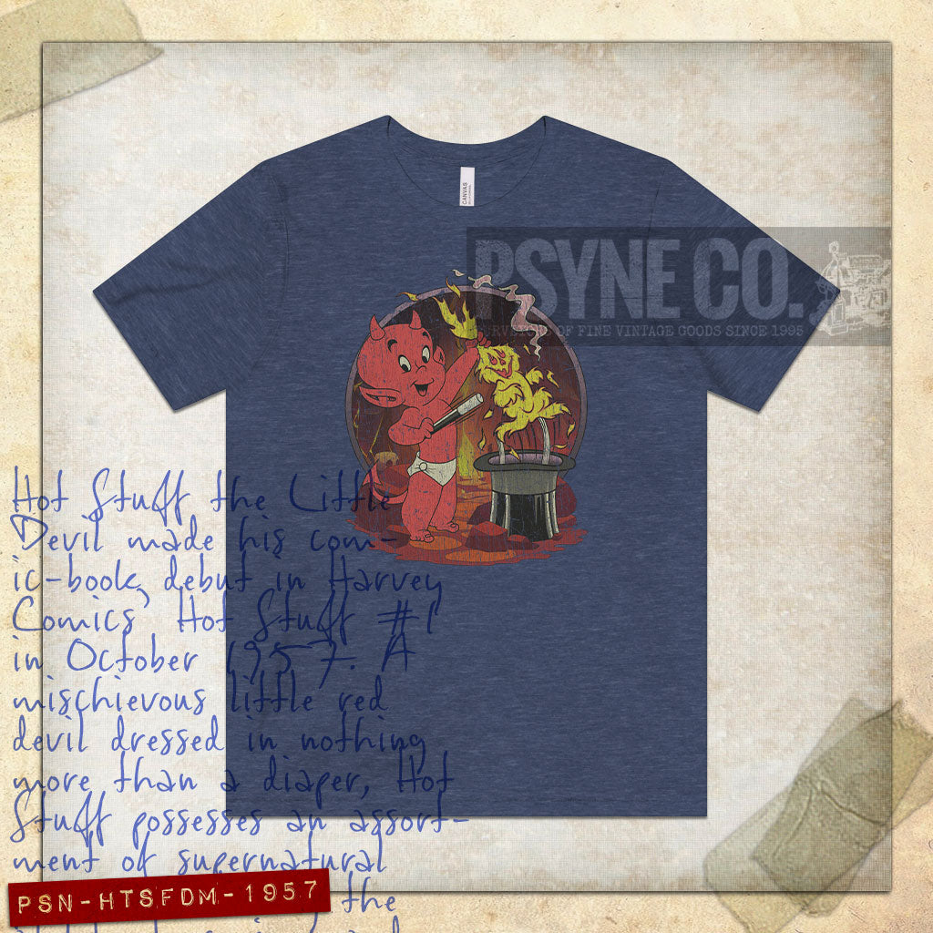 Hot Stuff Devil Magic 1957 Vintage Men's T-Shirt