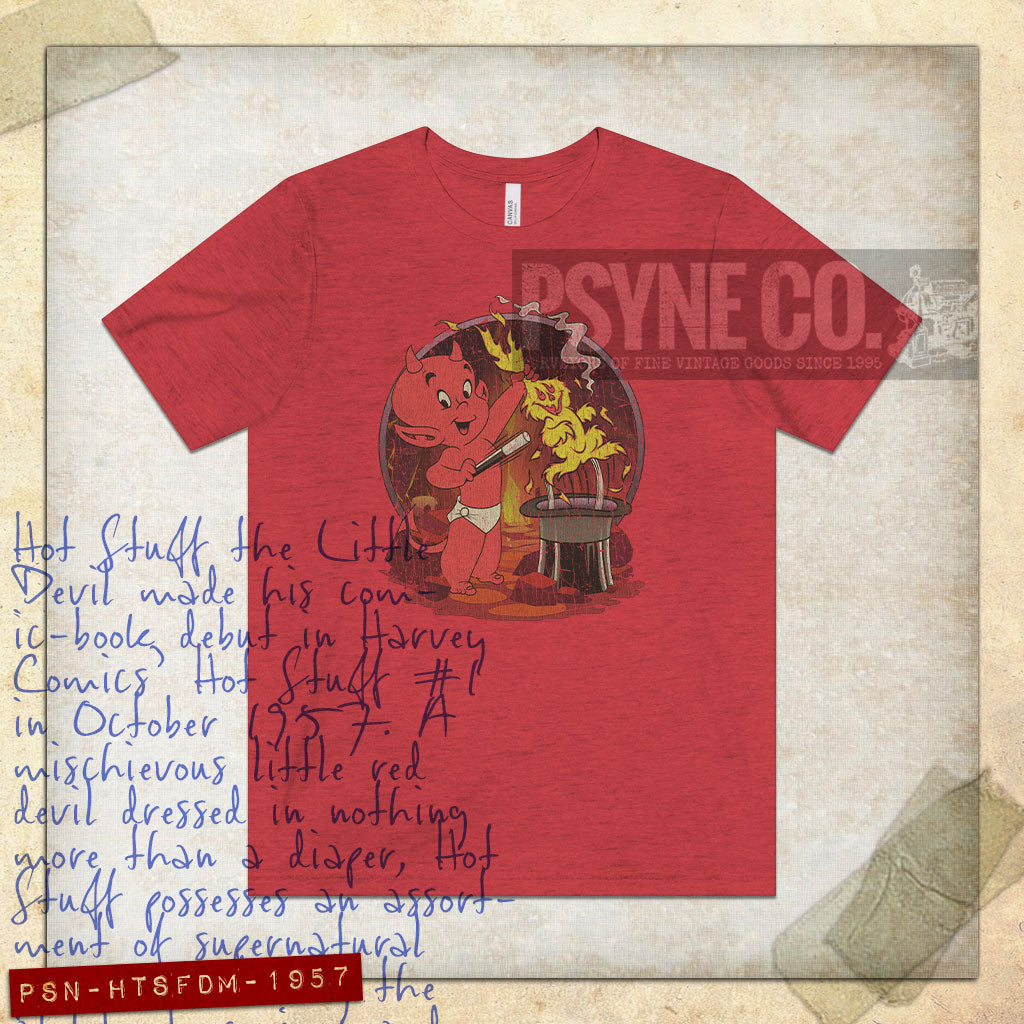 Hot Stuff Devil Magic 1957 Vintage Men's T-Shirt