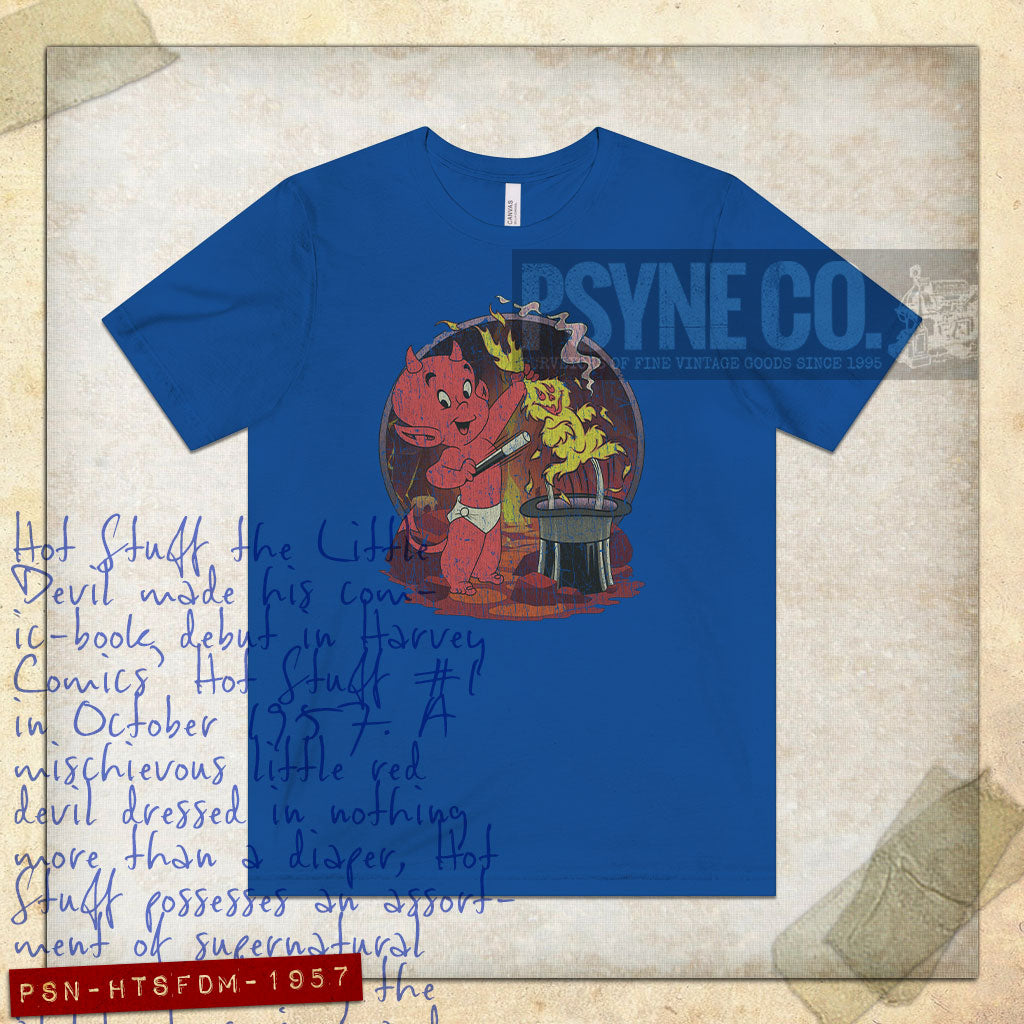 Hot Stuff Devil Magic 1957 Vintage Men's T-Shirt