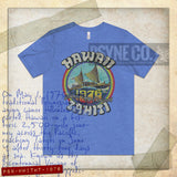 Hawaii to Tahiti Bicentennial Voyage of Rediscovery 1976 Vintage Men’s T-Shirt