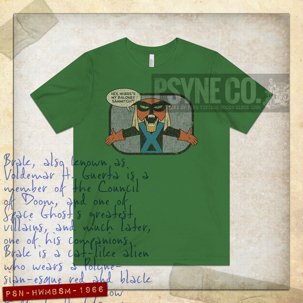 Hey, Where's My Baloney Sammitch 1966 Vintage Men's T-Shirt