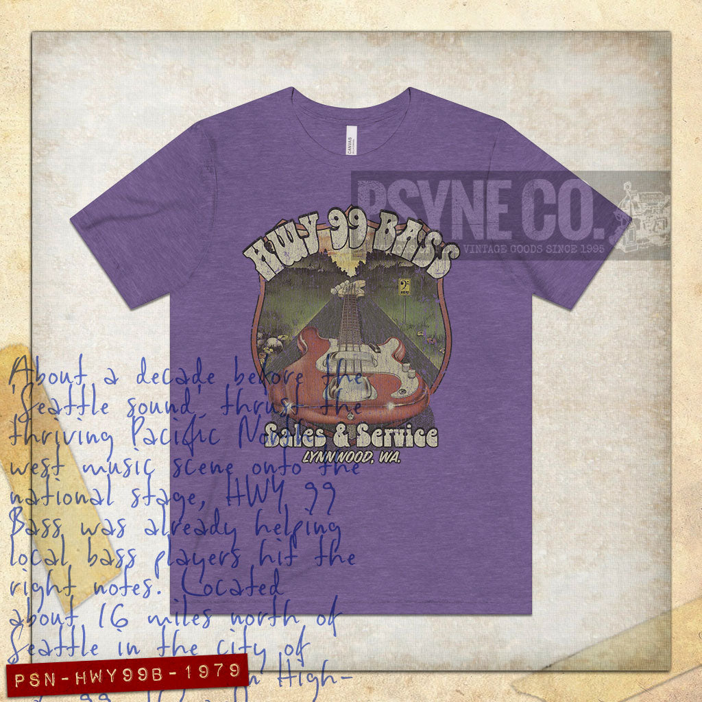 HWY 99 Bass 1979 Vintage Men's T-Shirt