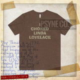 I Choked Linda Lovelace 1972 Vintage Men's T-Shirt