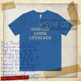 I Choked Linda Lovelace 1972 Vintage Men's T-Shirt